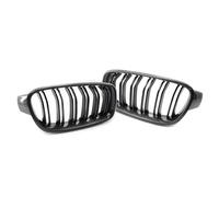 AEIOUPMMA Parrilla Delantera para Coche de Doble Rejilla de ABS de Carbono Serie 3 para BMW F30 F31 318i 320i 328i 2012 2013 2014 2015 2016 2017 2018