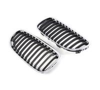 AEIOUPMMA Parrilla Delantera Tipo riñón de plástico ABS cromada Negra para Coche Serie 3 para BMW E90 E91 LCI 328i 335i 2009 2010 2011