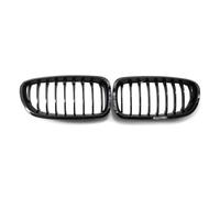 AEIOUPMMA Parrilla Delantera Tipo riñón Negra Brillante para Coche, Parrillas de competición, Serie 5, sedán, Turismo para BMW F10 F11 M5 2010 2011 2012 2013 2014 2015 2016