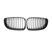 AEIOUPMMA Parrilla Delantera Tipo riñón para Coche Serie 1, Color Negro Mate para BMW E81 E82 E87 E88 118i 128i 2007 2008 2009 2010 2011 2012 2013