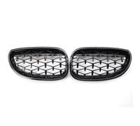 AEIOUPMMA Parrilla Delantera Tipo riñón para Coche Serie 5 ABS Negro Brillante para BMW E60 530i 535i 2003 2004 2005 2006 2007 2008 2009