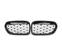 AEIOUPMMA Parrilla Delantera Tipo riñón para Parachoques de Coche Estilo meteorito Serie 1 para BMW F52 2016 2017 2018 2019 2020 202151110050595/51110050596