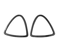 AEIOUPMMA Pegatina Decorativa para Rejilla de ventilación Delantera Interior de Nissan Kicks 2017 2018 2019 2020 2021, Pegatinas para Salida de Aire de Coche (Negro)