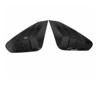 AEIOUPMMA Pegatina embellecedora para Cubierta persiana Lateral Ventana Trasera,Entrada ventilación Fibra Carbono ABS para Toyota RAV4 2019 2020 2021 2022 2023(Gloss Black)