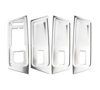 AEIOUPMMA Pegatina para Ventana Interior de Coche, Marco embellecedor para Interruptor de elevación de apoyabrazos, Panel de Vidrio, LHD, para VW T-ROC 2018-2023