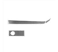 AEIOUPMMA Pegatinas Decorativas para interruptores y Cubierta del Panel de Instrumentos de la Caja de Almacenamiento del copiloto de Fibra de Carbono para Mazda RX8 RX-8 2004-2008