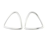 AEIOUPMMA Pegatinas Decorativas para Rejilla de ventilación Delantera Interior de Nissan Kicks 2017 2018 2019 2020 2021 (Plateadas)