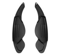 AEIOUPMMA Pegatinas Extensibles para Palanca de Cambios de Volante de Coche, Accesorio para Coche para Jaguar XF XE XJ F-Pace F-Type X760 X250 X260 X761 X351(Black)