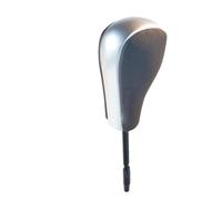 AEIOUPMMA Perilla Cambio Marchas Coche con transmisión automática Palanca Balonmano para BMW E36 E38 E39 E46 E53 E60 E61 E83 Z3 X3 X5(Long Type-Silver)