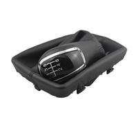 AEIOUPMMA Perilla de Cambio de Marchas automática para automóvil de 5 a 6 velocidades para Audi A4 2008 2009 2010 2011 2012 2013(Black 6 Speed)