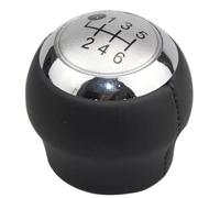 AEIOUPMMA Perilla de Cambio de Marchas para automóvil de 5/6 velocidades, Palanca de Cambios, Palanca de Balonmano para Toyota Corolla RAV4 Avensis Yaris(Silver 6 Speed)