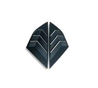 AEIOUPMMA Persianas la Ventana Trasera Persianas ventilación Parasol Persianas Cubierta del Panel moldura Hatchback para Ford Focus ST RS MK3 2012-2018(Matte Black Style)