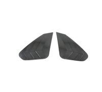 AEIOUPMMA Persianas para Ventana Trasera,Parasol,Panel Triangular,Pegatinas,Cubierta embellecedora,ABS,Negros para Suzuki Across 2021(Carbon Fiber Look)