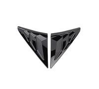 AEIOUPMMA Persianas Ventana Lateral Trasera,Parasol,Panel Aire,moldura Cubierta,Fibra Carbono ABS,Negros para Honda Civic 2016-2020(A)