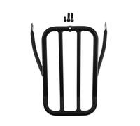 AEIOUPMMA Portaequipajes para Guardabarros Trasero de Motocicleta, Soporte para Asiento Individual, Metal Negro/Cromado para Harley Sportster XL 883 1200 48 72(Luggage Rack A)