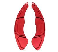 AEIOUPMMA Reemplazo de extensión de Palanca de Cambios de Volante de Aluminio para VW Golf 7 GTI R MK7 Scirocco 2015(Red)