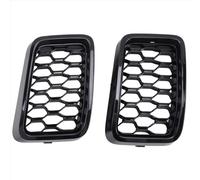 AEIOUPMMA Rejilla de Malla Decorativa para el Frontal del Coche, Color Negro para Jeep Cherokee 2019 2020