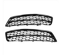AEIOUPMMA Rejilla de Malla para luz antiniebla Delantera de Coche, Color Negro, con Cubierta de Panal para Audi A3 8P 2009-2013 8P0807681 8P0807682D