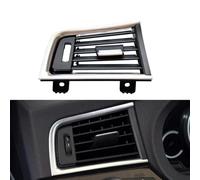 AEIOUPMMA Rejilla de ventilación de Aire Acondicionado Delantera Izquierda, Central y Derecha, Trasera, con Cromo, para BMW Serie 5 GT F07 528 535 550 2010-2017 (LHD Izquierda)