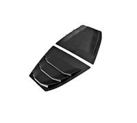 AEIOUPMMA Rejilla ventilación para Ventana Lateral del Cuarto Trasero del automóvil,Cubierta del Panel ventilación,embellecedor plástico,Exteriores del sedán para Mazda 3 2014-2018(Matte Black)