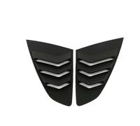 AEIOUPMMA Rejilla ventilación para Ventana Lateral Trasera,Parasol,Panel Cubierta,embellecedor,Fibra Carbono para Volkswagen Arteon 2018-2024(Black Matte Style)