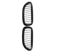 AEIOUPMMA Repuesto de Rejilla de Delantero para BMW E63 E64 6 Series 650i M6 2004-2010 (Negro Brillante)