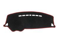 AEIOUPMMA salpicadero,para Evitar Que se ensucie,para Mitsubishi Lancer Ralliart EVO 2008~2016(Red Edge (LHD),Flannel)