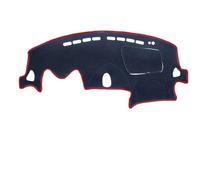 AEIOUPMMA salpicadero,salpicadero,salpicadero,Accesorios para Nissan Juke F15 2011~2019(Red Edge (LHD),Flannel)