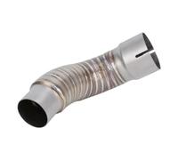 AEIOUPMMA Silenciador de Escape para Motocicleta, Tubo de Enlace Central de Acero Inoxidable para Indian FTR 1200 S 2018 2019 2020