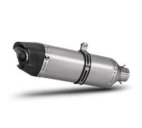 AEIOUPMMA Silenciador de Fibra de Carbono para Escape de Motocicleta, Universal, 51 mm, AT2, con DB Killer para Ninja 650 ER6N GSXS8 Tuono 660 MT 09(470MM Carbon Tip)