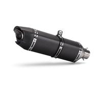 AEIOUPMMA Silenciador de Fibra de Carbono para Escape de Motocicleta, Universal, 51 mm, AT2, con DB Killer para Ninja 650 ER6N GSXS8 Tuono 660 MT 09(470MM)