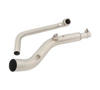 AEIOUPMMA Sistema de Escape de Motocicleta Slip-On con silenciador de Tubo de Enlace Central Delantero de 51 mm para Zontes ZT125 U1 G1 GK125 2021 2022