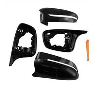 AEIOUPMMA Tapa de Cubierta de Espejo retrovisor de automóvil Marco de Espejo Lateral Embellecedor Patrón de Fibra de Carbono pour BMW 3 5 Series G20 G30 2018-2024