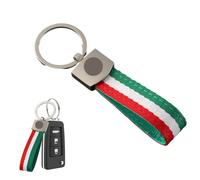 AEIXYA 1 pieza Llavero para coche Fiat, accesorios para llaveros de coche, resistente y duradero, cierre con anilla dividida, accesorios 500, regalo, gadget para coche (estilo F)