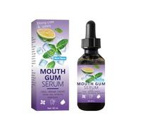 AEIXYA Gum Repair Drops, Gotas Eficaces Para Reparar El Retroceso De Las Encías, Reducir La Inflamación Y Refrescar La Boca, Gel Reparador Dental (A)