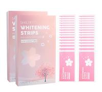 AEIXYA Tiras Blanqueadoras Dientes Blanqueador Dental, Blanqueamiento Dental 28 Tiras Blanqueador De Dientes Whitening Strips Blanqueadores Dentales Fórmula No Sensible Seguro Para el Esmalte