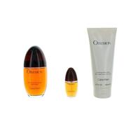 AEJ Calvin Klein Obsession 3.3 Edp - Set de 3 piezas para mujer