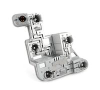 aejghfwjh Lámpara Trasera Placa Para Benz W204 Clase C Saloon 2007-2010 Accesorios Coche 2048201500 2048201600 2115450328 Soporte Bombilla Luz Trasera Luces Traseras Placa Circuito(Left)