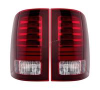 aejghfwjh Luces Trasera Para Dodge Para Ram 1500 2500 3500 2013-2018 Accesorios De Lámpara Freno Señal Giro Conducción Montaje Luz Trasera LED(L and R)