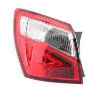 aejghfwjh Luces Trasera Para Nissan Para Qashqai 2008-2015 Versión E * U Lámpara De Freno Trasero Interior Exterior Luz Advertencia Accesorios Coche Cola(Outer Left)