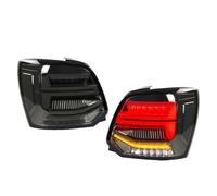aejghfwjh Luces Trasera Para VW Para Polo 5 MK5 6R 6C 2009-2017 Conjunto De Lámparas Traseras Señal Giro Secuencial Luces LED
