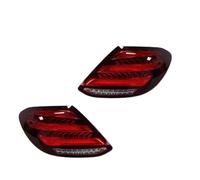 aejghfwjh Luces Traseras Para Benz Clase E W213 E200 E260 E300 2016-2020 Conjunto Luces Traseras Coche Mejora Dinámica Luz Señal Intermitente LED Piloto Trasero(Red set)