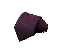 AEJHSIN corbatas de hombre Corbata For Hombre Jacquard A Rayas A Cuadros Paisley Azul Rojo Poliéster Masculino Estrecha Esmoquin Ajustado Traje Camisa Accesorio Regalo(Multi-colored-8)