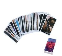 AEKZOX 53 Cartas de Tarot del Amor, Cartas de Adivinación Amorosa con Significados, Tarot para Principiantes, Respuestas a Preguntas sobre la Vida y el Amor