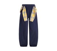 Aelfric Eden Pantalones de chándal holgados para hombre Y2K, pantalones de entrenamiento para mujer, pantalones deportivos a cuadros, unisex, vintage, informales, holgados, hip hop, ropa de calle