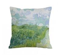 AELKSP Fundas de Cojín 40x40 cm,Van Gogh Abstracto Verde País,Fundas de Cojín Decorativo para Sofá,Cama, Silla,Salón,Coche.Modernas y con Cremallera Invisible