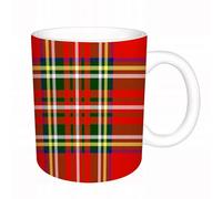 AELKSP Tazas grandes de 330 ml para café, tazas desayuno, té y bebidas calientes, tazas de cafe,Abstracto de cuadros rojos inspirado en la cultura occidental europea tar1,regalo aniversario pareja