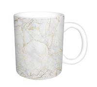 AELKSP Tazas grandes de 330 ml para café, tazas desayuno, té y bebidas calientes, tazas de cafe,Mármol con fondo de textura de lujo ฺฺColores de marca a través de la paleta,regalo aniversario pareja