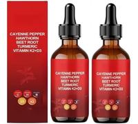 Aeluro Cayenne Drops, Aeluro Cayenne Pepper Drops, Extracto de pimienta de Cayena, Gota de pimienta de Cayena, Gota líquida natural de pimienta de cayena, impulso del metabolismo, fórmula suave (2)