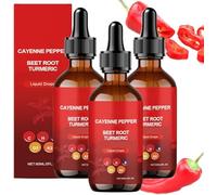 Aeluro Cayenne Drops, extracto de pimienta de cayena Aeluro, gotas líquidas de pimienta de cayena natural, fórmula suave, vegano, fácil de absorber (3)